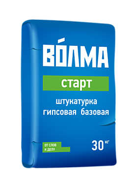 ВОЛМА-СТАРТ штукатурная смесь  30кг ВС30